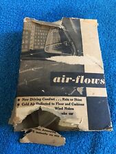 Vintage Air-Flows Vent Window Air Wind Deflectors Accessory Ford Chevy picture