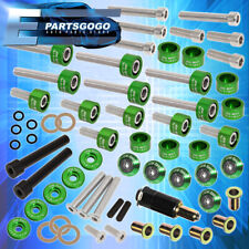 Cup Header Cam Cap Washers+M8 Drivet Fender+Valve Cover Washer D-Series Green picture
