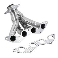 Stainless Steel Manifold Header For 01-05 Honda Civic EX EM/EM2 D17A2 1.7L 4CYL picture