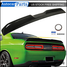 Rear Trunk SpoilerFor 2008-2017 Dodge Challenger Demon Style Carbon Fiber Style picture