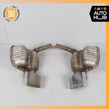 03-08 Mercedes R230 SL550 SL600 Exhaust Mufflers Muffler Tips Assembly OEM picture