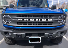 2021-23 Ford Bronco Front License Plate Bracket - Capable Bumper NO DRILLING picture