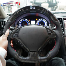 Carbon Fiber Leather LED Steering Wheel For Infiniti G37 GX37 with Trim picture