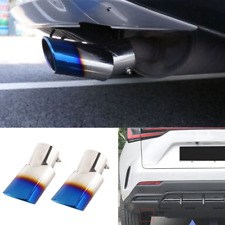 For Lexus NX250 350 350h 450H 2022-24 2023 Blue Polished Muffler Exhaust Tip 2X picture