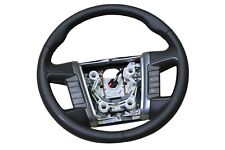 2009 MKS Steering Wheel Black Leather w/adaptive cruise OEM FORD 8A5Z-3600-KB picture