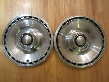 67 Pontiac Parisienne Laurentian Strato-Chief 14-inch Wheel Covers USED picture