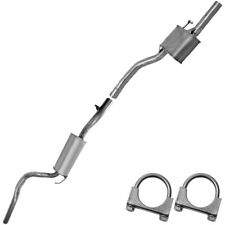 Resonator Pipe Muffler Exhaust System Kit fits: 2005-2007 Ford Focus 2.0L Sedan picture