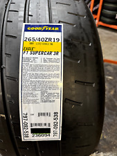 1 Tire Goodyear Eagle F1 Supercar 3R 265/40ZR19 98Y High Performance RACE TIRES picture
