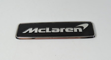 17-23 McLaren 720S 765LT GT 600LT Front Hood Emblem Badge Nameplate Genuine OEM picture