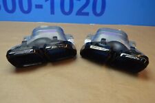 2017 W205 MERCEDES C63 S AMG RIGHT & LEFT  EXHAUST MUFFLER TIP TIPS BLACK CHROME picture