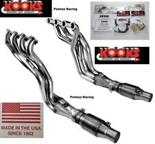 Kooks 2''x 3'' headers / green catted mid pipes 2016-24 Camaro SS 6.2 LT1 picture