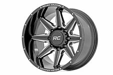 Rough Country 91M Series Wheel One-Piece Gloss Black 20x12 6-5.5 -44mm 91201212M picture