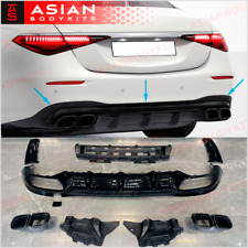 Rear Diffuser With Exhaust Tips for Mercedes Benz S Class W223 S63 AMG S580 picture