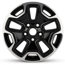 New Wheel For 2005-2010 Jeep Commander 17 Inch Machined Black Alloy Rim picture