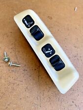 1991-1993 ACURA NSX COUPE RIGHT PASSENGER SEAT SWITCH PLATINUM WHITE picture