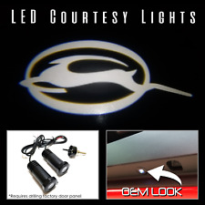 2Pc LED Courtesy Logo Door Lights Ghost Shadow Projectors Impala 100601 White picture