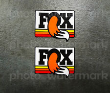 2pc FOX Shocks Shox stickers decals graphics Suspension Dirt bike Motocross  picture