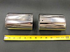NEW 2000-2006 CADILLAC STS CHROME Dual EXHAUST TIPS (One Pair) picture