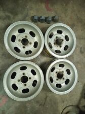 Rare Unusual Vintage 6 Slot Slotted Mag Wheels 4x4.5 lug Falcon Corvair Pinto picture