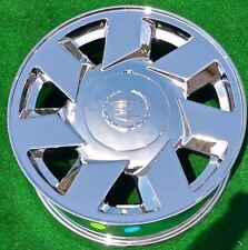 New Chrome Cadillac Wheels Deville DTS 17 Set 4 OEM Factory Spec STS CTS Seville picture
