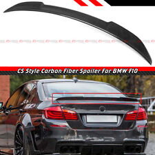 FOR 2011-2016 BMW F10 528i 535i 535d 550i M5 CS Style Carbon Fiber Trunk Spoiler picture