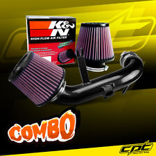 For 11-13 Mitsubishi Outlander Sport 2.0L Black Cold Air Intake + K&N Air Filter picture