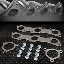FOR 99-04 FRONTIER XTERRA 3.3L V6 ALUMINUM EXHAUST MANIFOLD HEADER GASKET+BOLTS picture