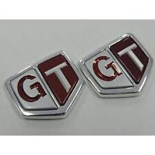 Genuin Nissan Skyline GT-R R32 Side Fender GT Emblem Badge Left Right Pairs OEM picture
