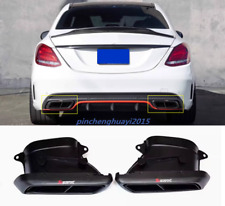 For Mercedes Benz A/C/E/S/GLC/GLE/GLS-Class Rear Exhaust Tips Muffler Pipe 2PCS picture