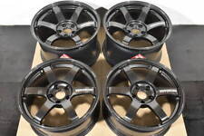 JDM RAYS TE37 SAGA S-plus 18 inch 4wheels set forged FORGEDPCD114.3 8. No Tires picture