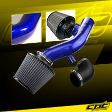For 08-12 Chevy Malibu 2.4L w/o Air Pump Blue Cold Air Intake + Stainless Filter picture