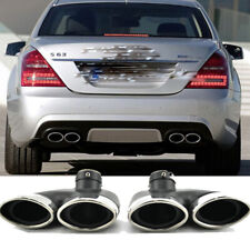 Exhaust Tips for Mercedes Benz W220 S430 S500 S320 Stainless Steel Muffler Pipes picture