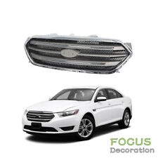 Fit For 2013-2019 Ford Taurus Front Bumper Upper Grille Assembly Chrome Grill picture