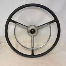 1958 58 Ford Fairlane Original Steering Wheel & Horn Ring 17.5” picture