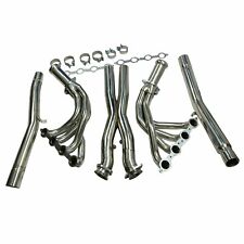 Stainless Exhaust Headers Manifolds & X Pipe fit Chevy Corvette 05-13 C6 LS2 LS3 picture