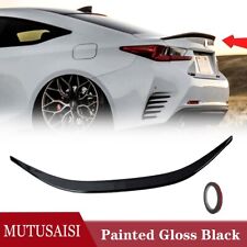 Gloss Black Wing Rear Trunk Lid Spoiler For Lexus RC200t RC300 RC350 RC F 15-24 picture
