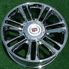 NEW Cadillac Escalade PLATINUM Wheel Chrome Exact OEM Factory GM Style 22 5358 picture