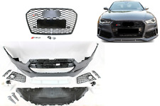 2012-15 A6 S6 C7 RS6 Style Front Bumper cover grille bezel Conversion Kit  picture