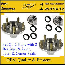 Rear Wheel Hub with Bearing & Seals Kit For SUBARU FORESTER 1998-2008 (PAIR) picture