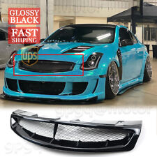 For Infiniti G35 2DR Coupe 03-07 Painted JDM Sport Style Front Hood Mesh Grille picture