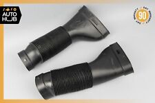 02-04 Mercedes W203 C32 AMG Air Intake Duct Pipe Hose Right and Left Set OEM picture