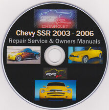 Chevy SSR 2003 -2006 Ultimate Manual Collection Service MANUALS PLUS Extras  picture