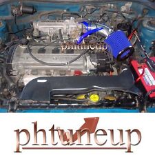 BLUE FIT 1992-1999 TOYOTA PASEO 1.5 1.5L RAM AIR INTAKE KIT SYSTEMS + FILTER picture