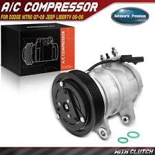 New AC Compressor with Clutch for Dodge Nitro 2007-2008 Jeep Liberty 2006-2008 picture
