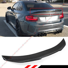 FOR 14-21 BMW F87 M2 F22 M235i Carbon Fiber PS Style Highkick Trunk Spoiler Wing picture