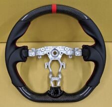 REVESOL Real Carbon Fiber Black Steering Wheel for 2009-2021 NISSAN 370Z Z34 picture