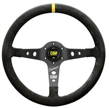 OMP Corsica Superleggero Suede Leather 350mm Diameter Steering Wheel Black picture