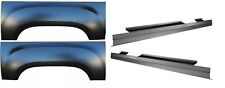 Wheel Arches & Rocker Panels Fits 07-13 GMC Sierra Extended Cab 4Pc Kit picture