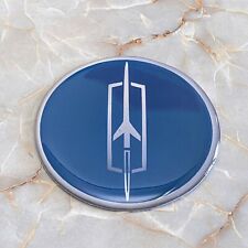 Blue and Silver Oldsmobile Wire Wheel Chips Emblems  Set of 4 Size 1.75in picture