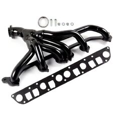 BLACK HEADER EXHAUST FOR 1991-1999 JEEP WRANGLER CHEROKEE 4.0L YJ TJ XJ 6CYL picture